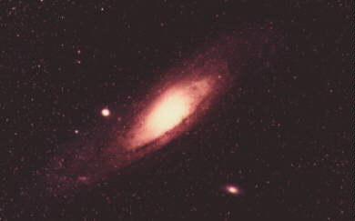 Billede af Andromedagalaksen.