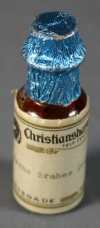 Tycho Brahe drber, et alkoholisk udtrk af Tychos urter, stammer fra Christianshavns Apotek, ca. 1955.